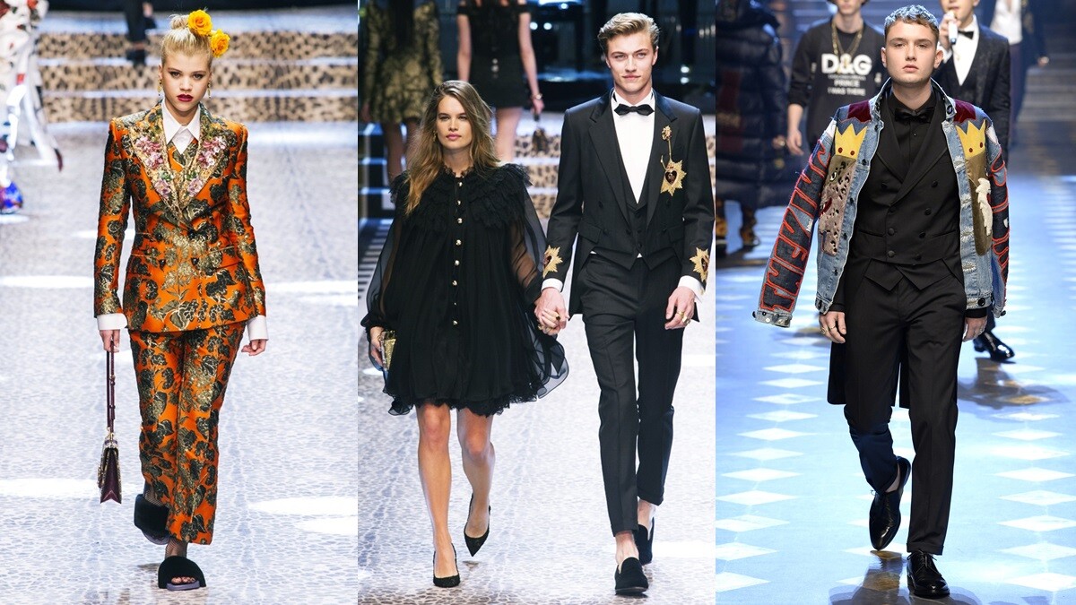 顛覆時裝大秀模式！15位必追蹤Instagram紅人走上Dolce & Gabbana秋冬大秀