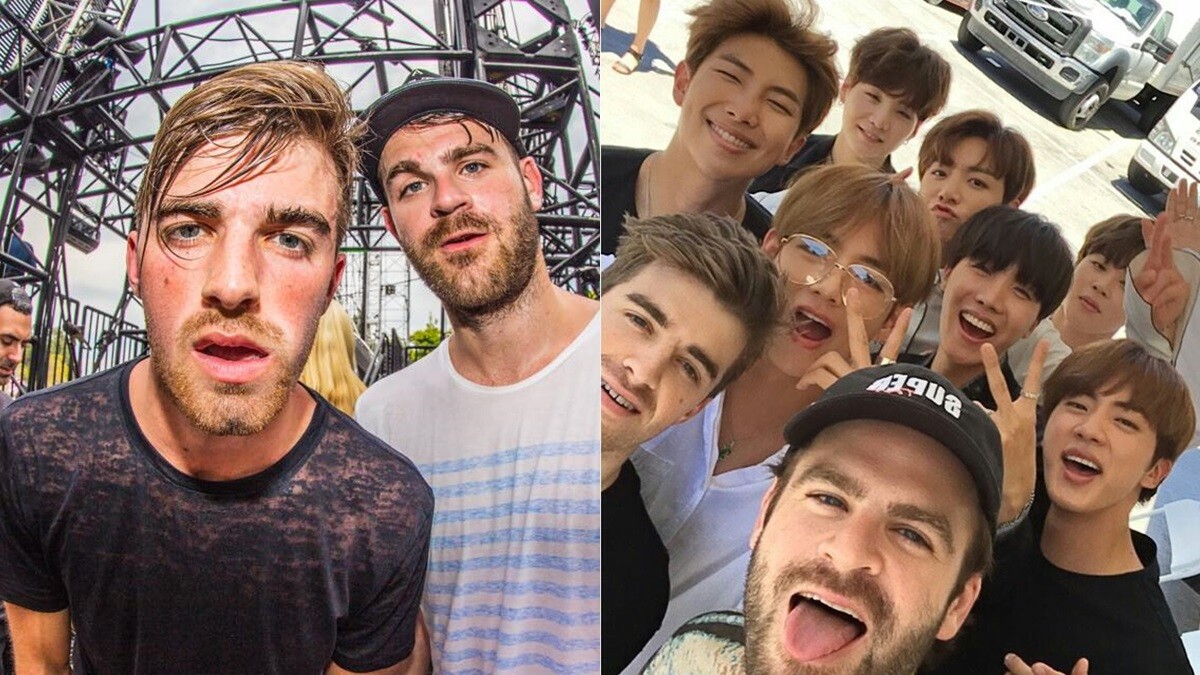 這首絕對超燒腦！EDM男神加持，「老菸槍雙人組」與韓國人氣男團防彈少年團(BTS)合作新歌