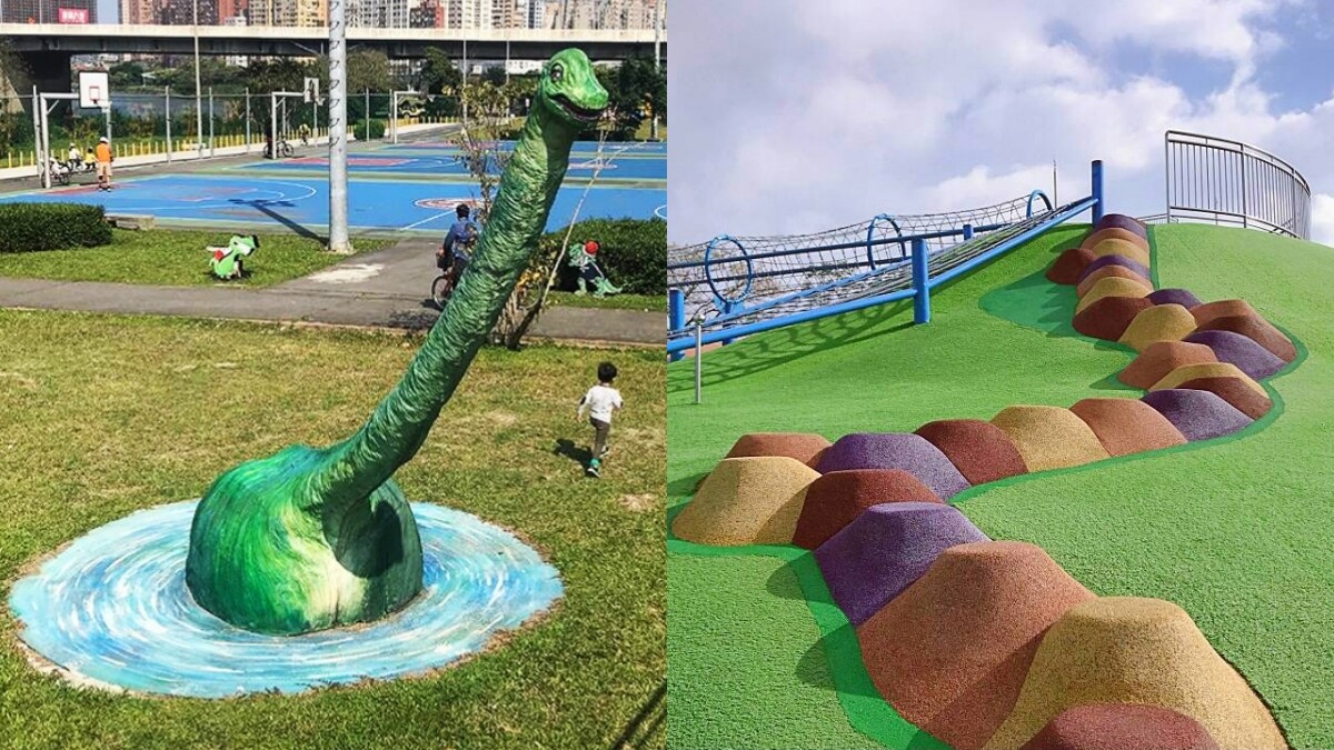 【玩咖懶人包】新北環狀線景點總整理！8大IG打卡勝地：彩虹操場、恐龍公園、彩色積木全搜羅